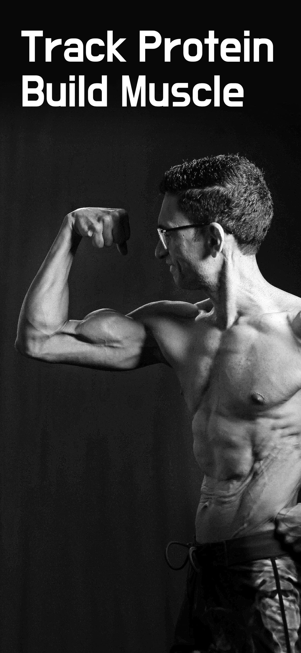 Track protein and build muscle